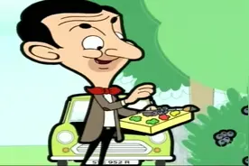 憨豆野外作画总是招蜂引蝶，想了一招把它们搞定，还真聪明视频封面