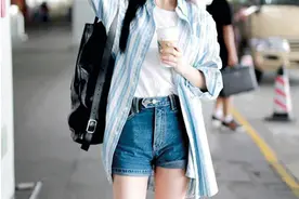 一秒入夏！跟时尚小花们学习如何穿短裤图片