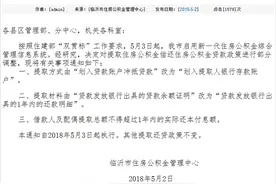 临沂调整提取住房公积金偿还住房公积金贷款有关政策图片