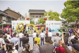 平湖水洞埭特色街区全新开街图片