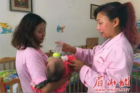 爱心涌动 眉山市福利院用心救助护理生病孤儿图片