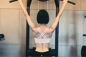 张俪健身后晒视频 曝光减肥后真实体重图片