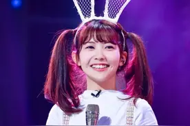 《创造101》竞演SING女团大获全胜 赖美云兔耳朵扮相萌翻全场图片