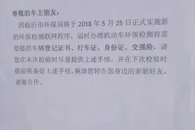 车主们注意！临沂将实施新的环保检测联网程序图片