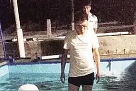 海豚搁浅受伤 三亚25名技术人员8小时连夜成功救治图片