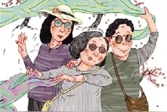 看了大爷给大妈拍照你才知道什么叫真爱 看了大妈们互相拍照你才知道什么叫闺蜜图片