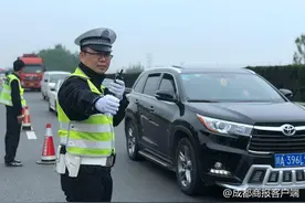 成都绕城高速整治施工首日：比预期顺畅 能正常通行图片