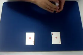 发中张扑克手法牌技揭秘