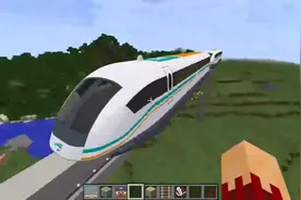 我的世界-大神制作海上磁悬浮列车