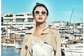 「报君潮流眼」 把你珍藏的超美睡衣都翻出来吧！董维嘉外穿慵懒“睡裙”好性感！图片