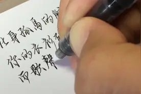 手写歌词0.5中性笔手写，化身孤岛的鲸你眼中有春与秋视频封面