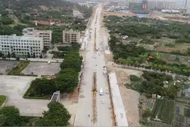 潮阳加快推进环市东路南段改造工程 争取在中秋前通车图片