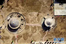 航拍白银陶瓷小镇 感受五月里的流光溢彩图片