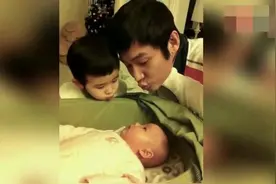 鲍蕾被传生三胎？这一家颜值确定不是开了挂，陆毅真有福气视频封面