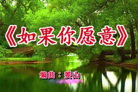 风语情歌《如果你愿意》让我靠近，我一定会好好的爱你