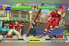 拳皇98 通常情况下轻手跟必杀都是不太好连的需要手法