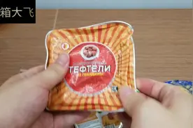 咸鱼28元淘到“俄罗斯作战军粮”，俄罗斯的牛肉罐头真的奇特！视频封面