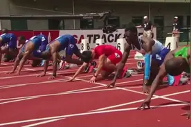 亚洲速度闪耀尤金 苏炳添再创历史 100米跑出9.90秒 可惜超风速视频封面