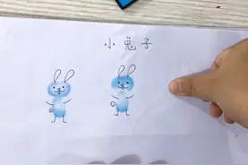 手指印画-小兔子，简单又好玩儿！视频封面