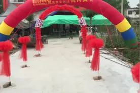 叔叔喜得贵子，在农村老家办的喜宴，你们那里有这样的吗？视频封面