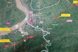 改善交通 G93成渝环线纳溪新城将建互通及收费站图片