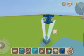 迷你世界：手动教你做彩虹灯，很简单的