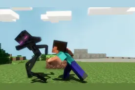 我的世界动画：如果末影人不能瞬移的话，会发生什么？