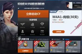 CF穿越秘密基地活动 微社区每日签到领道具图片