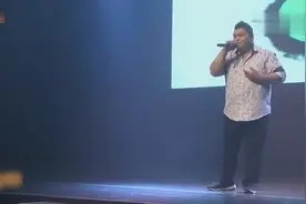 小胖哥《凉凉》，一人独唱男女两声，开口就惊艳全场视频封面