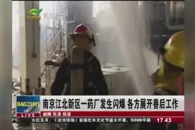 南京一制药厂发生闪爆 1死3伤视频封面