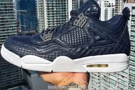 Air Jordan 4 ‘Pinnacle’海军蓝高清实物释出图片