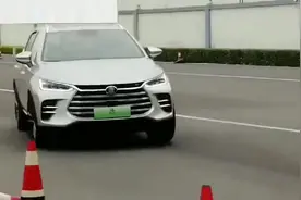 比亚迪唐二代，厂区路试麋鹿测试，2.0T+双电机超500马力视频封面