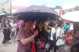 直击高考第一天 拼搏的青青春最动人图片