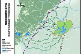 蓝绿空间占70%：未来的雄安新区是这样一个生态城市图片