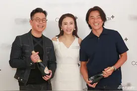 《古惑仔》小结巴陈浩南合体 黎姿办酒会郑伊健助阵图片