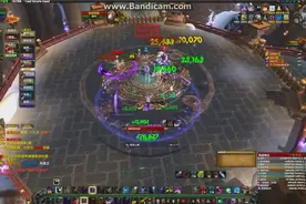 《魔兽世界》魔古山宝库10人三王 卡拉贾 暗牧（天使之城）RL视角