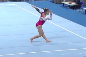 17年体操全运会，王妍自由体操难度很高，笑靥如花！视频封面