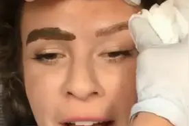 染个超好看的眉毛，陪男朋友看球去吧！即使流超多汗也不怕掉啦！视频封面