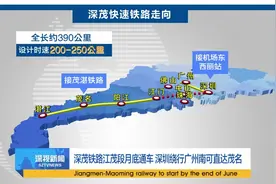 深茂铁路江茂段月底通车 深圳绕行广州南可直达茂名视频封面
