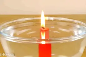 水下蜡烛科学实验，水下2CM蜡烛燃烧视频封面