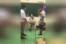 来感受一下泰国的中文课，虽然一字听不懂，但感觉到妖孽的存在了图片