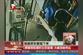 奔驰司机砸烂公交玻璃，大喊我赔得起视频封面