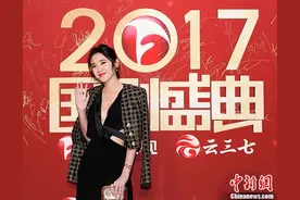 2017国剧盛典在京录制 张若昀唐艺昕未同框图片