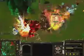 魔兽真三国无双，这种操作难度与画面特效LOL根本不能比。图片
