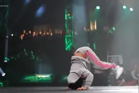 国外6岁小萝莉参加街舞比赛 这么小竟然有如此舞技图片