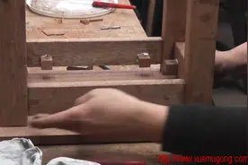 天津从业40多年的老木匠辛全生 教你做简单的长方凳子 第四集视频封面