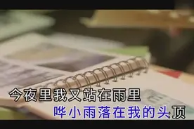 降央卓玛《今夜又下着小雨》，仿佛又看到你的背影图片