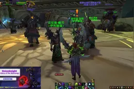 《魔兽世界》神器任务-「欺诈者双刃」天灾恶魔猎人神器取得剧情