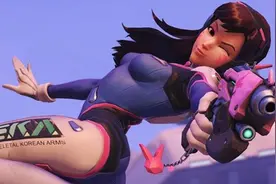 Cosplay D.VA见多了 看看不一样的画风图片