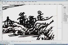 第218节简单山水描线2北京精雕软件入门教程浮雕建模教程视频视频封面